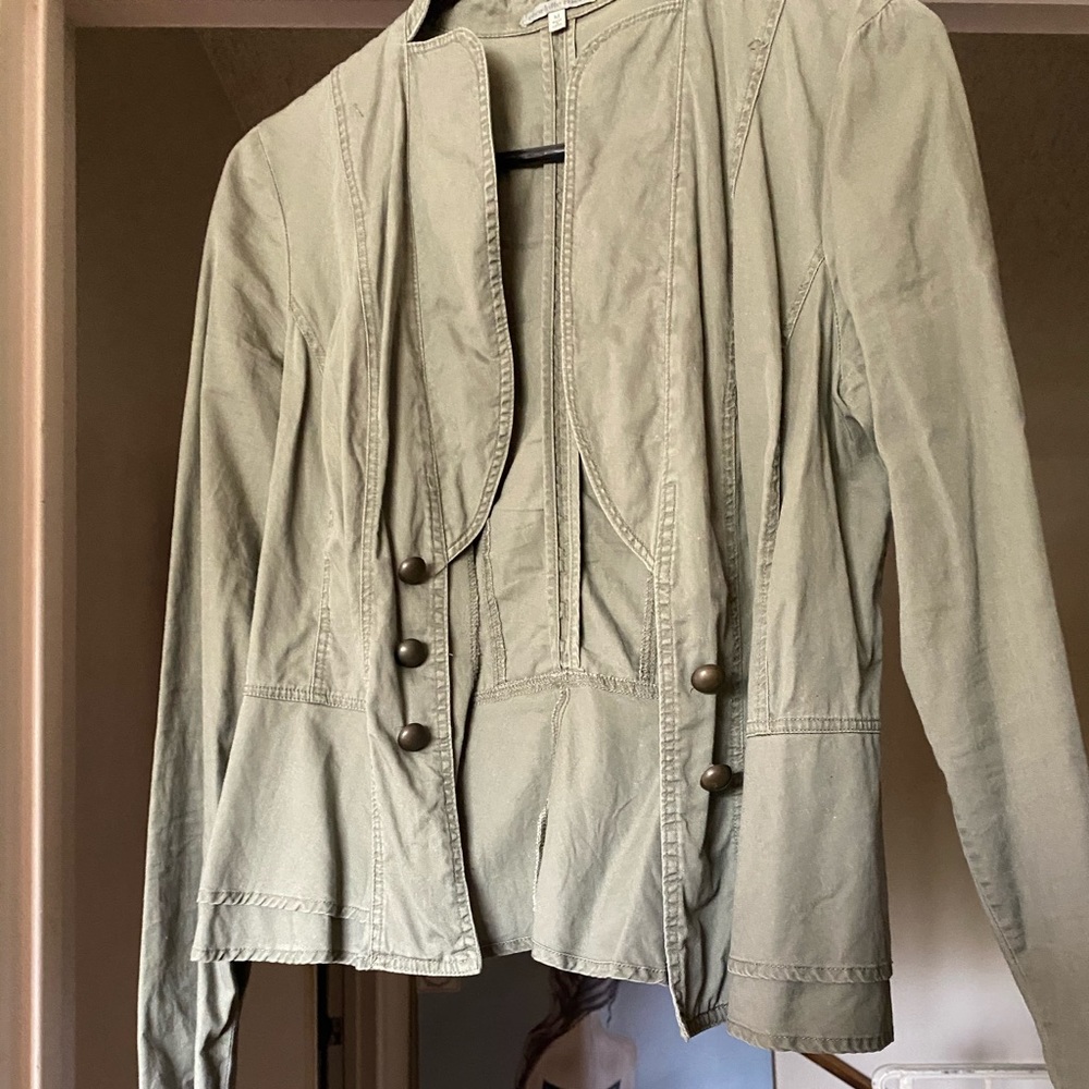 Army green jacket